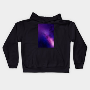 Blue Galaxy Kids Hoodie